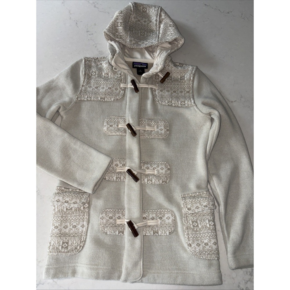 Patagonia Better Sweater Icelandic Coat Jacket Womens S Hooded Fleece Toggle